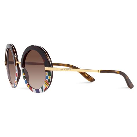 dolce gabbana half print sunglasses|dolce gabbana sunglasses outlet.